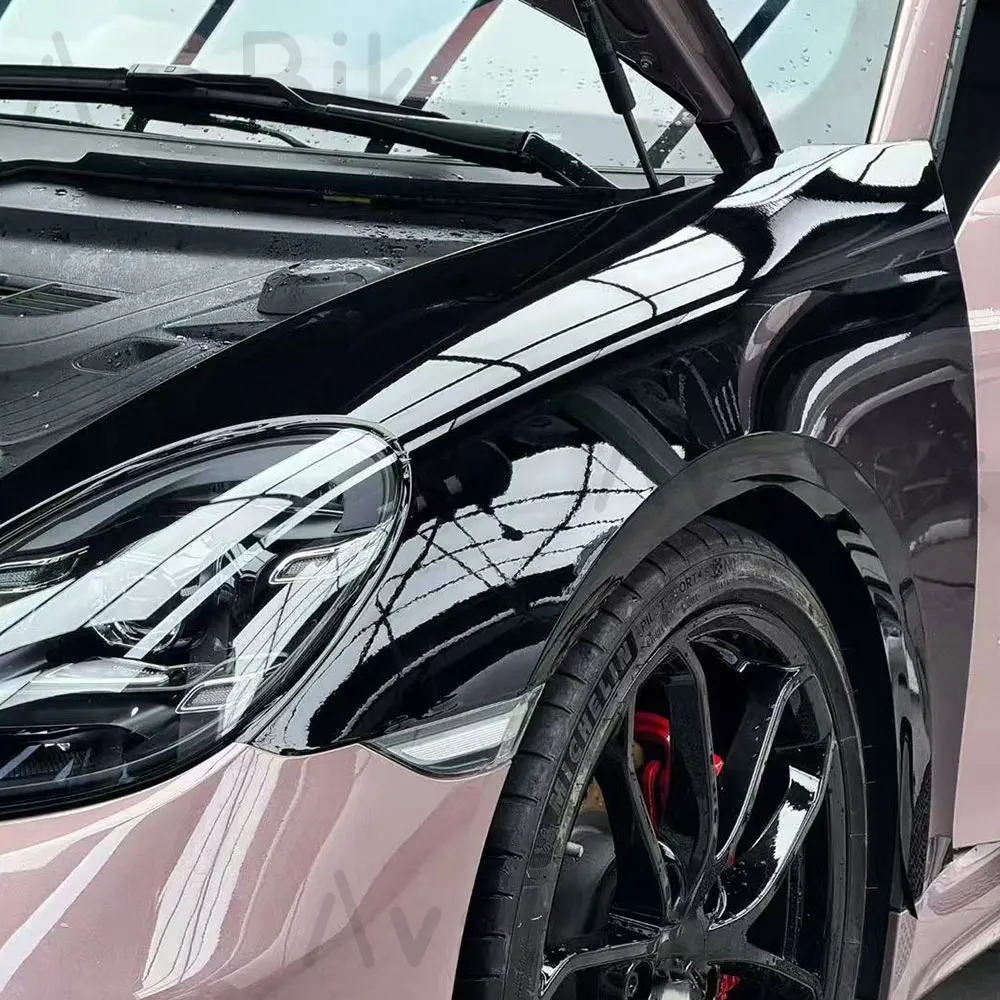 

30/50cm x 1/1.5/3m PPF High Quality Black TPU TPH Polyurethane Self Healing Car Invisible Paint Protection Film Repair Scratch