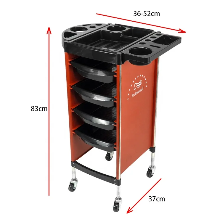 Hot Sales Hair Salon Trolley for Barber Shop Beauty Salon Trolley Cart