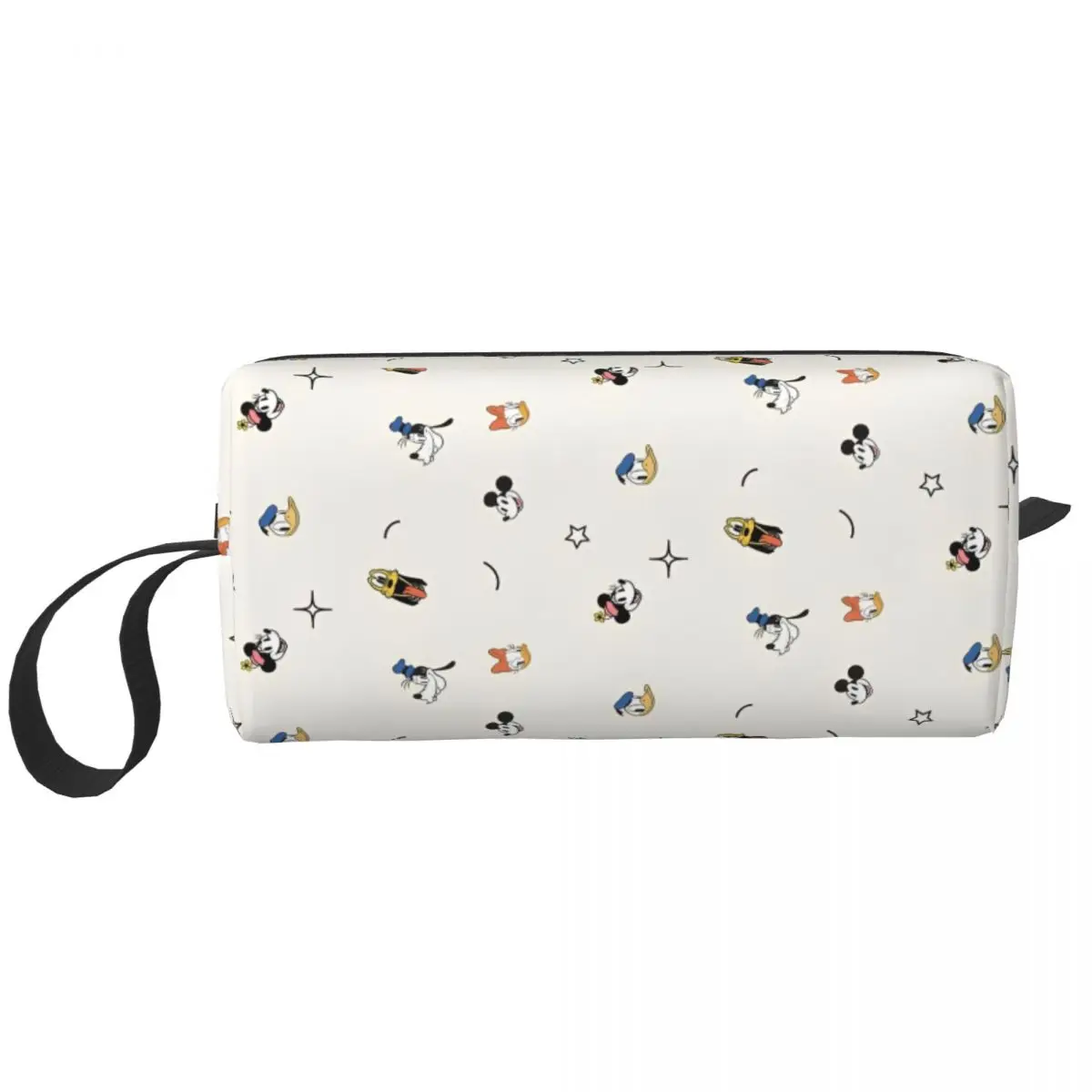 Pluto Dog Mickey Minnie Makeup Bags Men Cosmetic Bag Fashion Travel Makeup Organizer Case