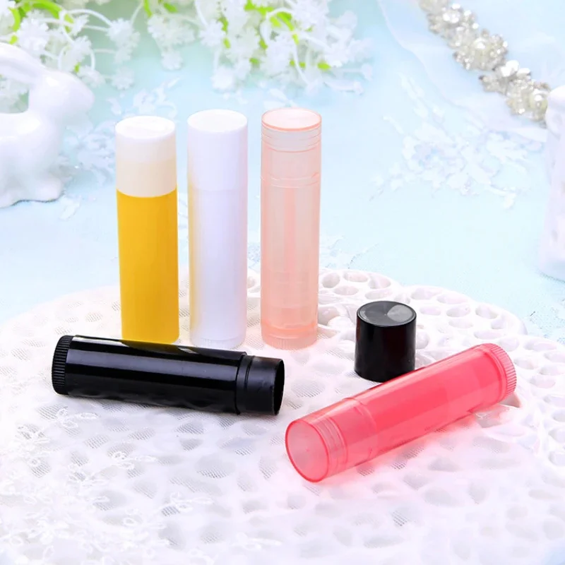 

100 Pcs 5ML Lip Gloss Tubes Containers Empty Lipgloss Tube Lip Balm Tubes Refillable Squeeze Lip Gloss Supplies MakeUp Tool