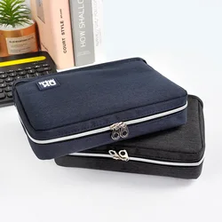 High-value, large-capacity boys, foldable pencil case, stationery box, standing 6-layer storage, suitable for multi-functional