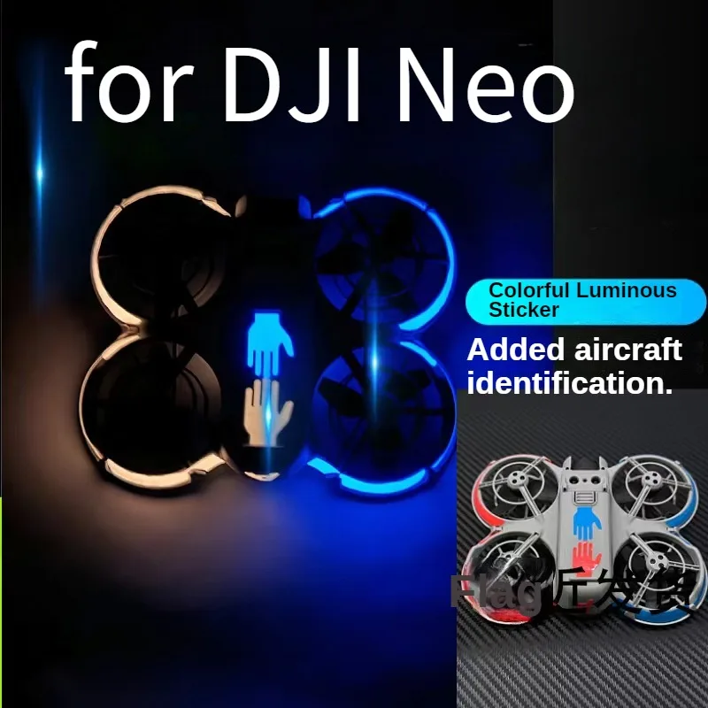 Luminous Stickers For DJI Neo Body Luminous Stickers Set Fluorescent Skin For DJI Neo Drone Accessories