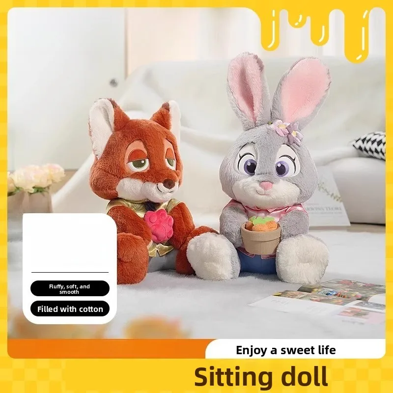 ตุ๊กตาจูดี้ นิค ของขวัญวันวาเลนไทน์และวันเกิด ของขวัญแทนใจ น่ารัก นุ่ม ไม่เสียรูป ปลอดภัย ใช้ได้ทุกวัน ตกแต่งได้