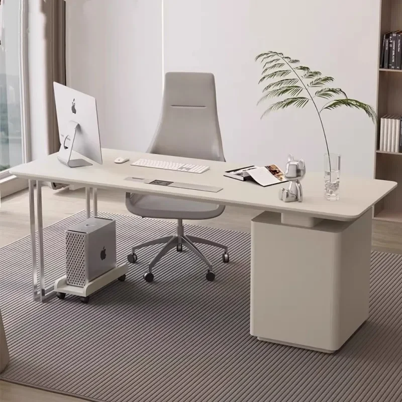 Wooden Luxury Executive Office Desk Designer Large Drawers Office Desks Standing White Modern Mesa De Escritorio Furniture