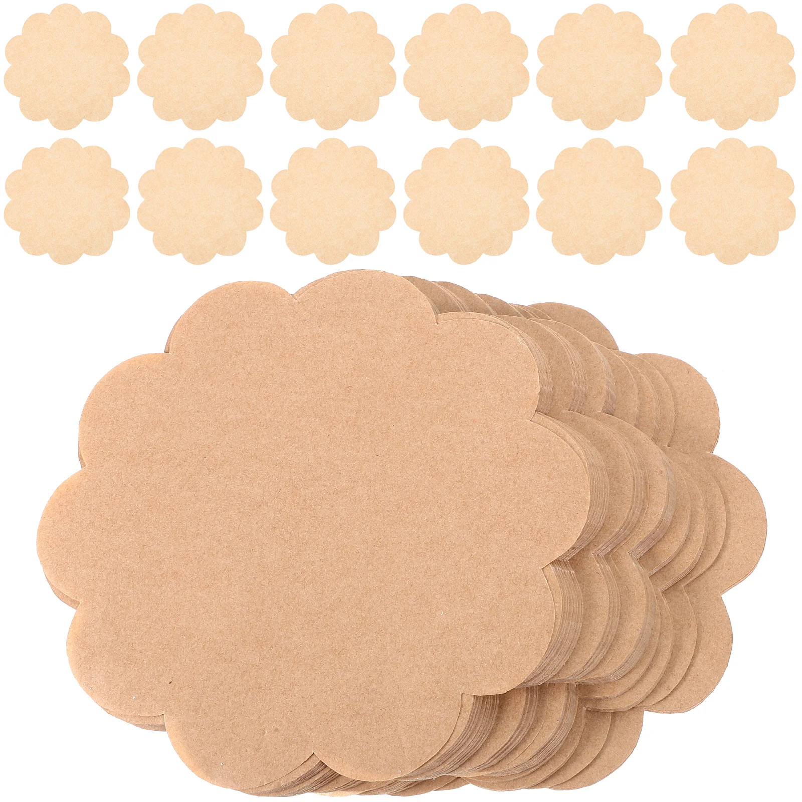 

500pcs 15cm Natural Lace Greaseproof Food Wrap Paper for S wiches Bread French Fries Kitchen Bakery Multi Function Storage