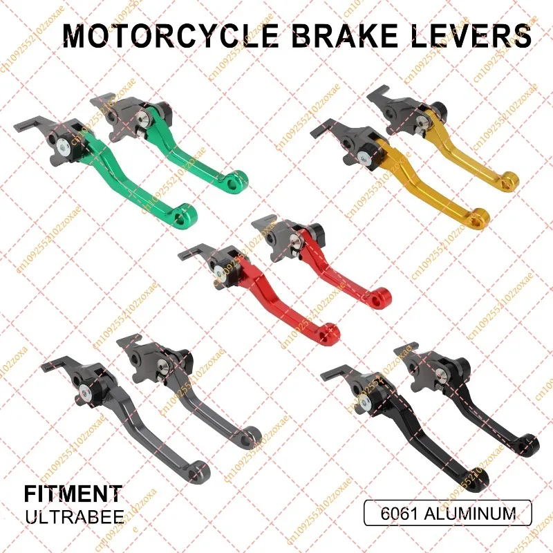 CNC Aluminum Handlebar Set for Sur-Ron Electric Dirt Bike, Modified Brake & Clutch Levers, Off-Road Motorcycle Accessories