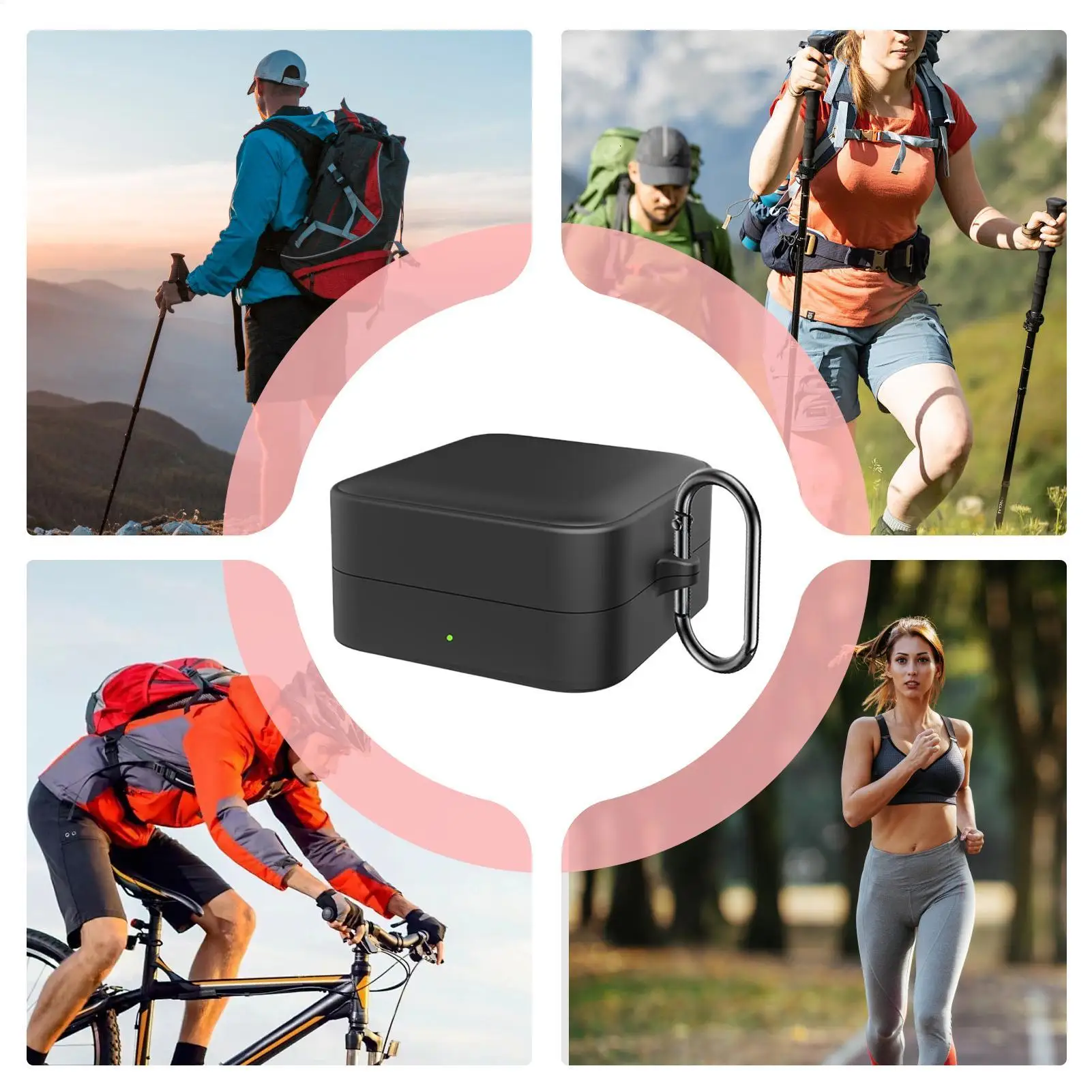 ل Timekettle W4 Pro حافظة لسماعات الأذن حافظة واقية من السيليكون سماعة أذن لاسلكية غطاء مضاد للسقوط حامي محمول