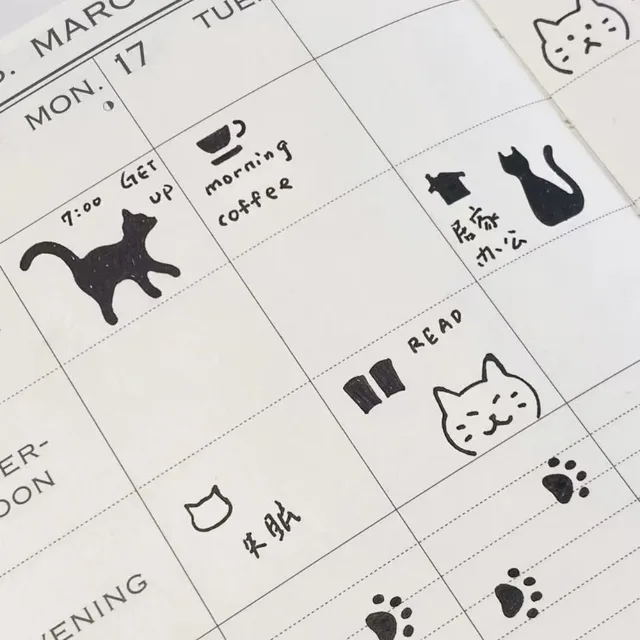 1pc Kawaii Cat Ruler Hollow Metal Bookmark Ruler Multifunctional Ruler for Painting Drawing Diary  Hand Account Tool Cute Gift 5