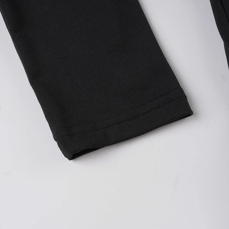 SUCHCUTE Vintage Y2K Damen Langarm-Oberteil mit tiefem V-Ausschnitt, geraffter Taille, Knopfleiste, lässiges All-Match-Outfit, Grunge Fairycore – Detail 8