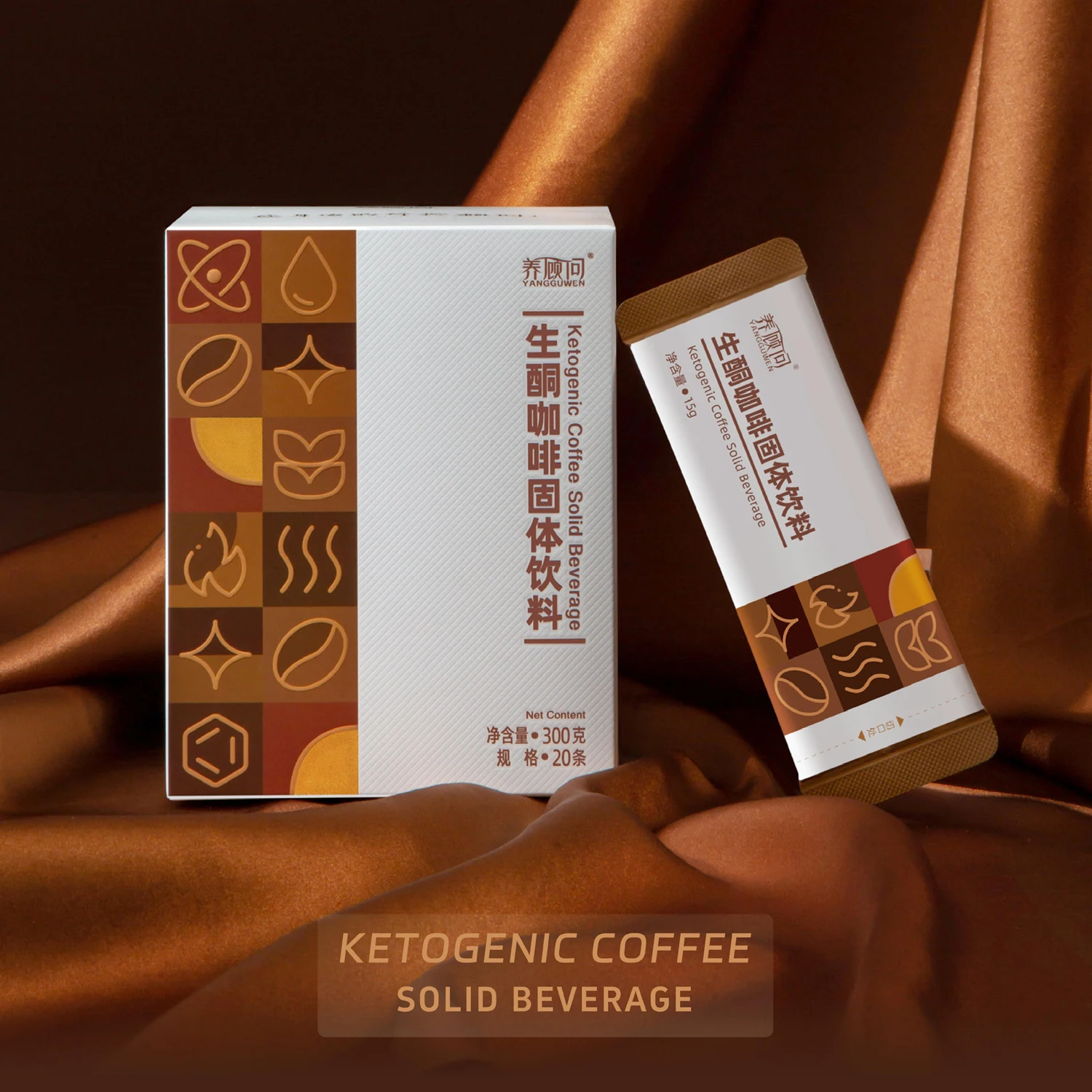 

Прямая поставка, официальный кетогенный кофе Sijiyoumei Yangguwen, упрощенный ваши кетогенические кето-диеты, 20 чашек