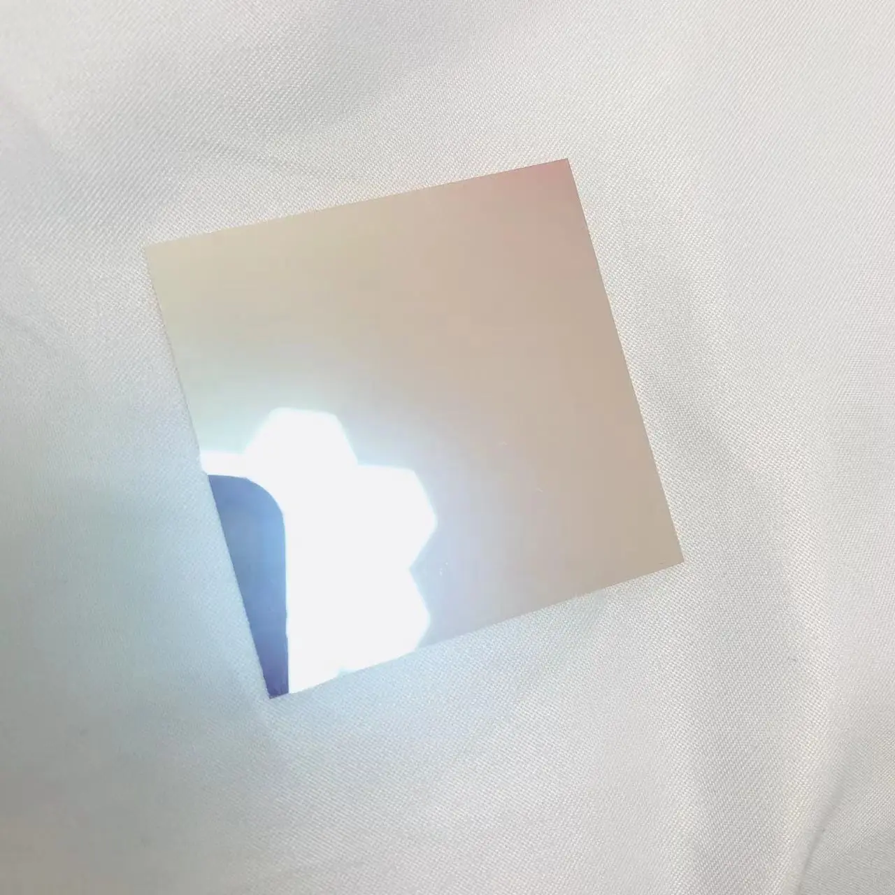 Cada tipo 5 piezas, tamaño 40x40x1mm, 770nm-790nm, 780nm, Centro y 840nm-860nm, 850nm, filtro de banda estrecha de vidrio para láser IR