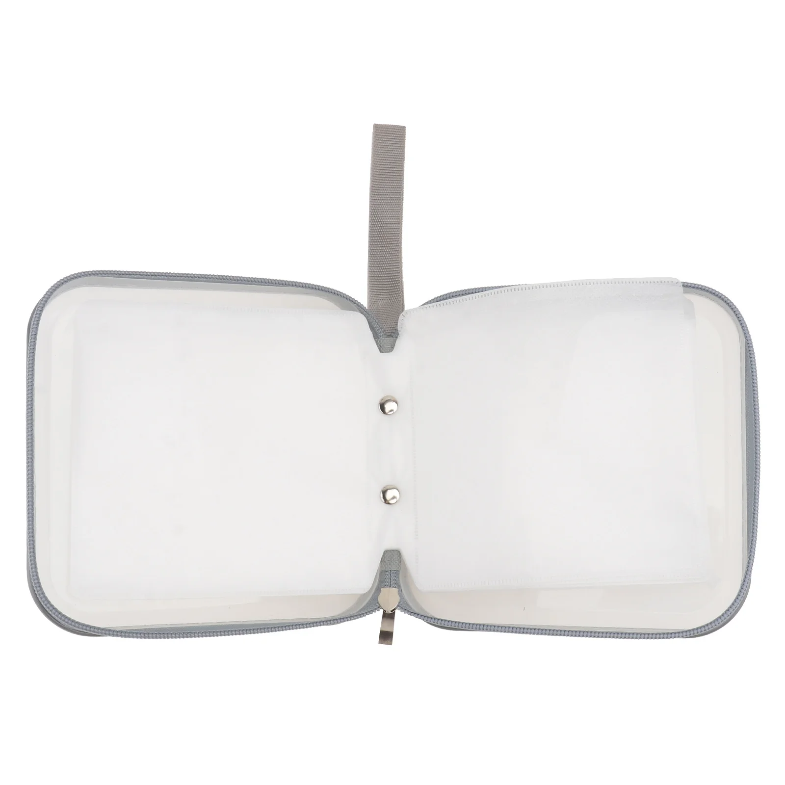 

40 Capacity Cd Holder Case Portable Zipper Storage Organizer Disc Bag Scratch Resistant Numbered Liner Notes