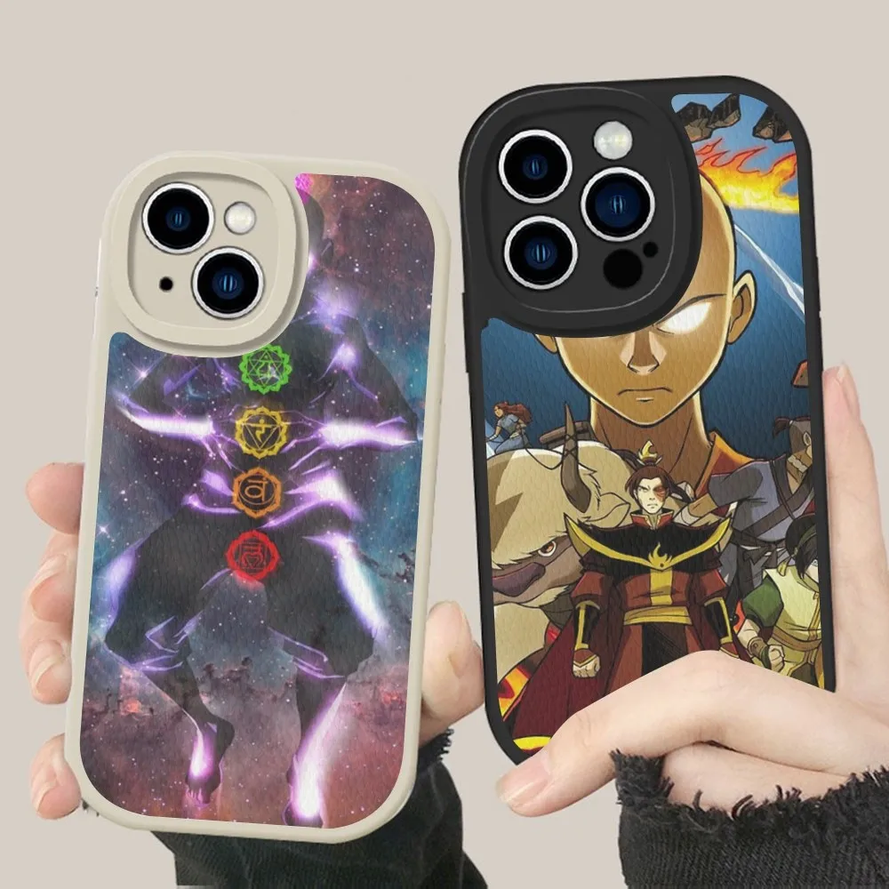 Anime Avatar The Last Airbender Phone Case Hard Leather For iPhone 14 13 12 Mini 11 14 Pro Max Xs X Xr 7 8 Plus Fundas