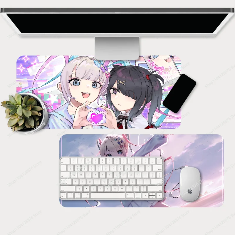 Game Needy Girl O-Overdose Mousepad Large Gaming Mouse Pad LockEdge Thickened Computer Keyboard Table Desk Mat