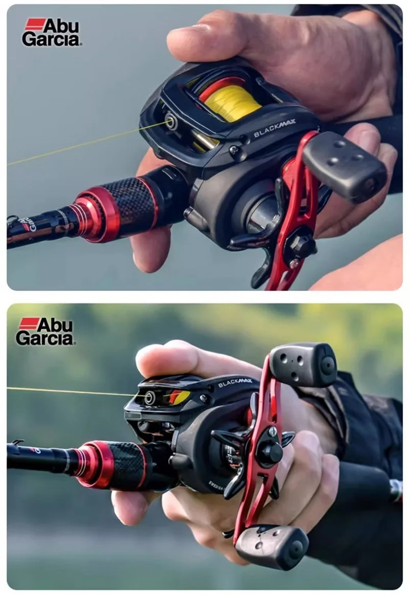 ABU GARCIA X3 Metall-Mikrotropfenrolle für Straßenangeln, Blackout, Weitwurf-Angelrolle, Anti-Explosions-Schnur, BMax Angelrolle – Detail 11