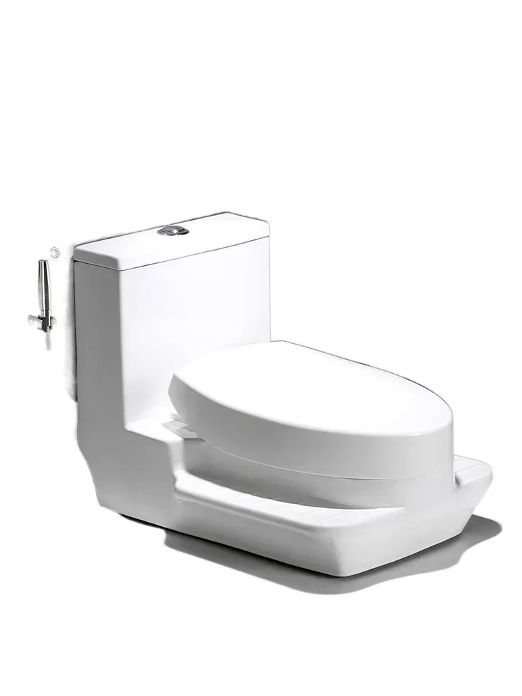 durable Modern squat toilet changed to squat toilet can squat and sit double-use two-in-one pit toilet straight flush