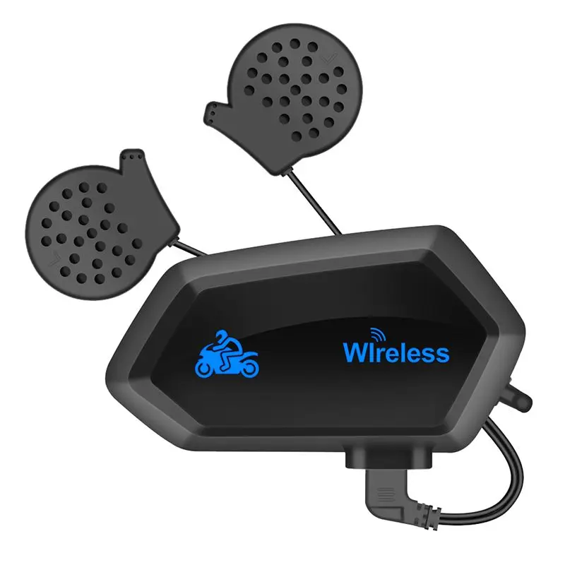 Stereo BT Earphone Wireless Headset M01 Motorcycle Bluetooth-Compatible 5.0 Helmet Hands-Free Telephone Call Kit-A02G
