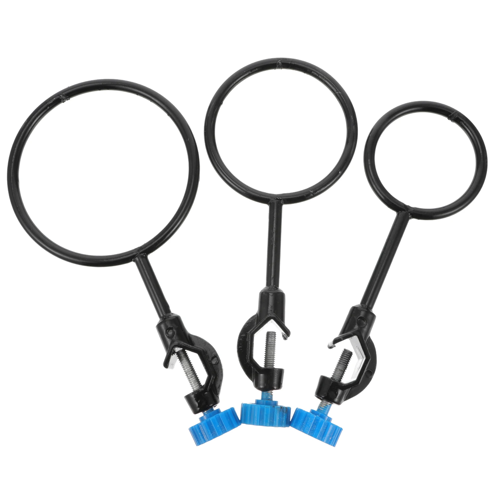 

3 Pcs -ring Sleeve Labs Medium and Small Support with Clamp Laboratory
