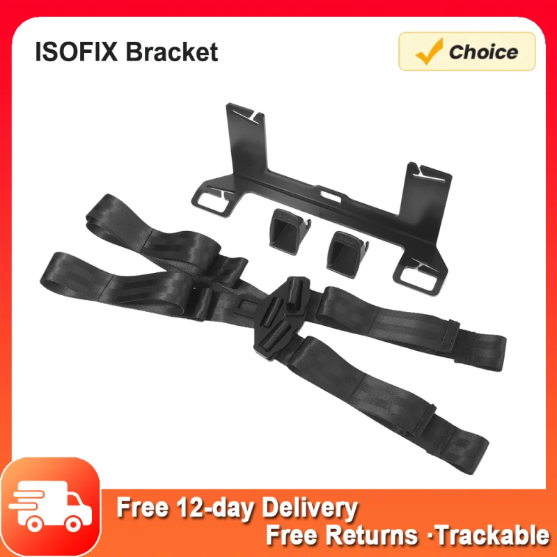 

Universal Car Child Seat Restraint Anchor Mounting Kit Replacement for ISOFIX Latch Interface Bracket ISOFIX Bracket Guide Slot