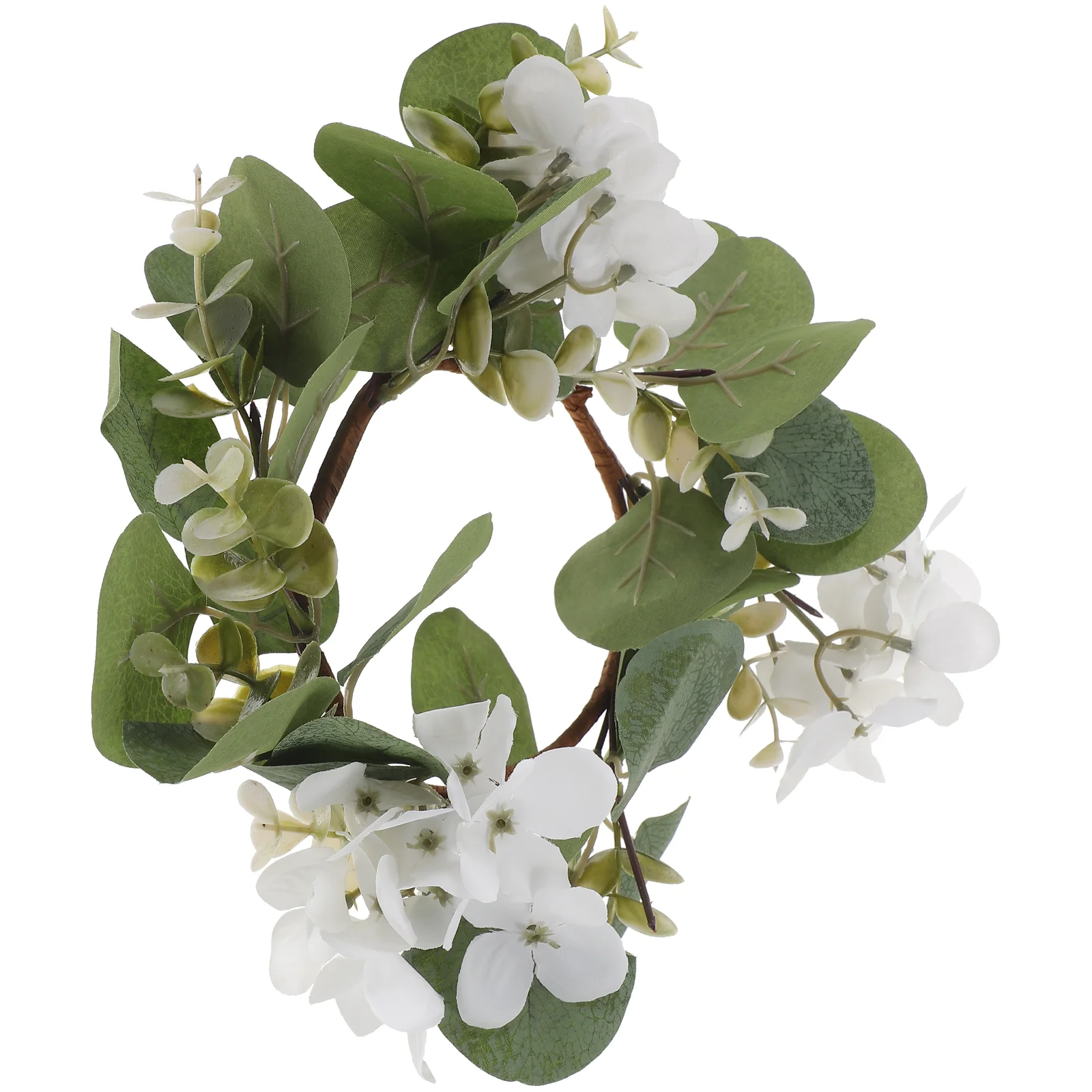 

Garland Decoration Eucalyptus Wreath Hydrangea Artificial Ornament Wedding