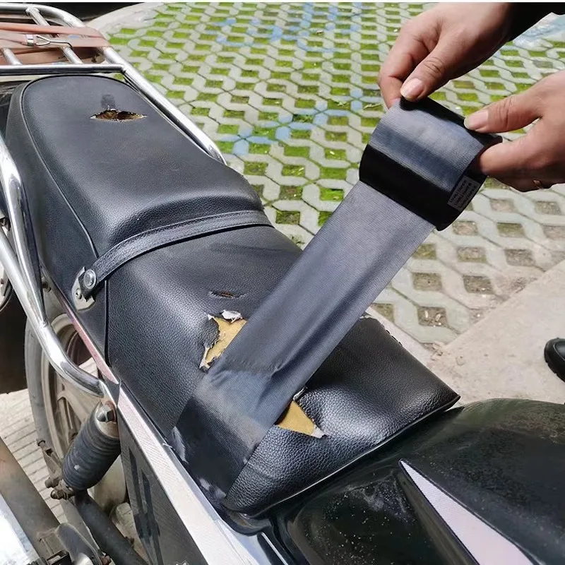 Seat Cushion Repair Adhesive Tape for Motorcycle Bike Chair Sofa Steering Wheel Leather Surface Repair Save Money from Replace