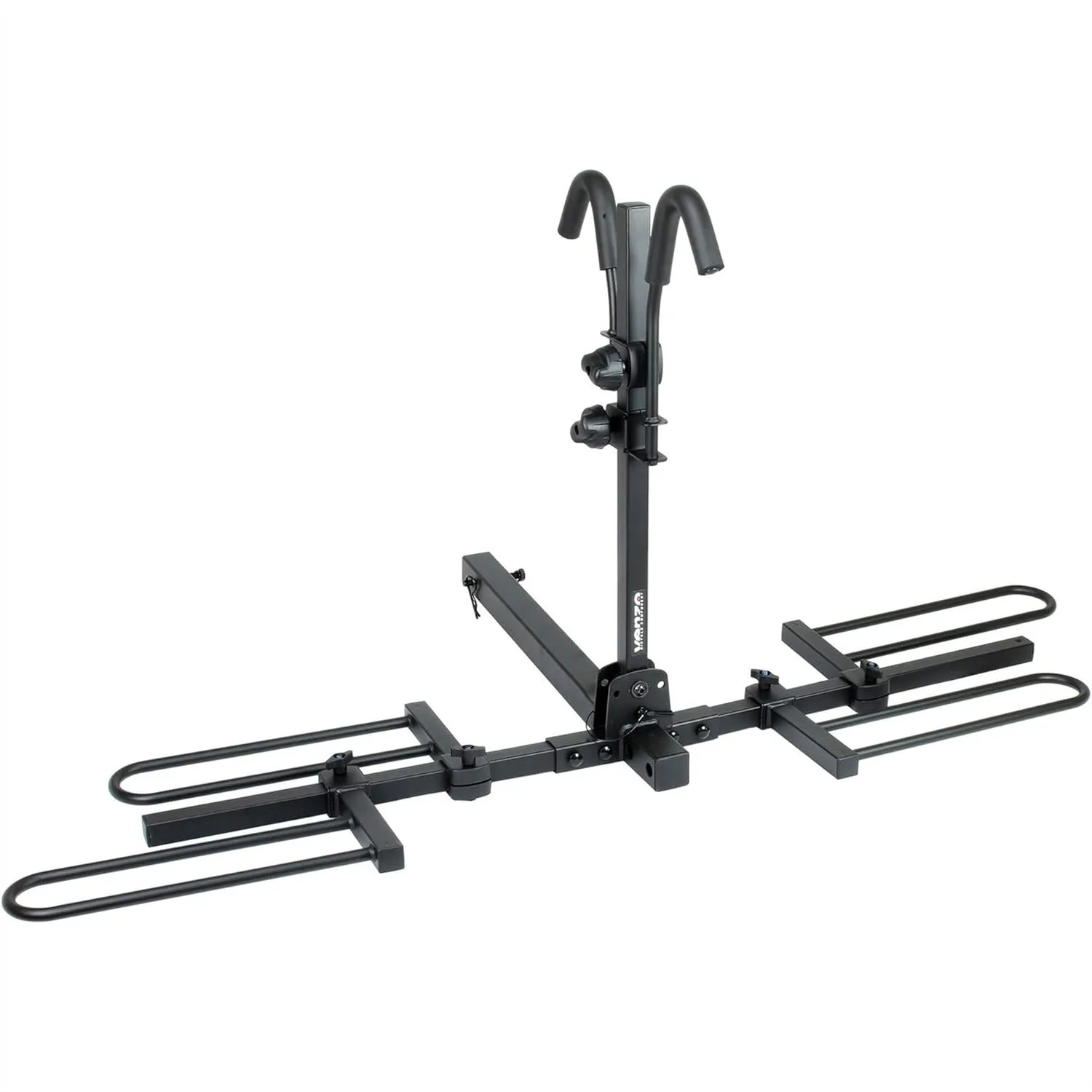 2 Bike Platform Style Carrier for Car SUV Truck - 2" Hitch Mount, Heavy Duty Rust Proof Bike Rack