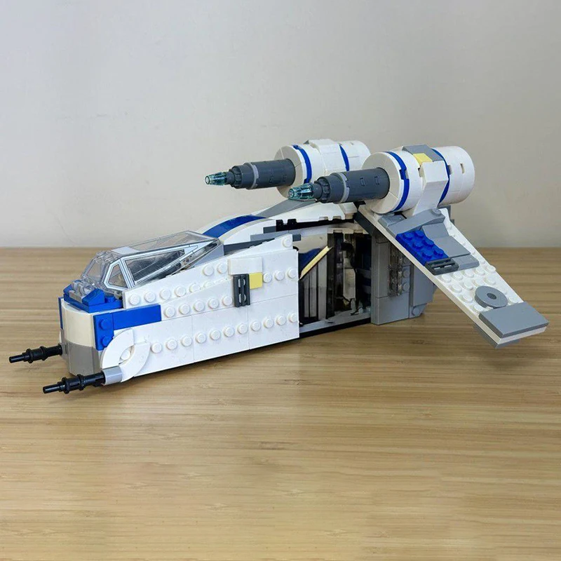 487PCS Star Batter U-Wing Starfighter 6-in-1 Bundle Rebel Fighter Multi-Functional MOC DIY Building Blocks Birthday Toys Gift view 5
