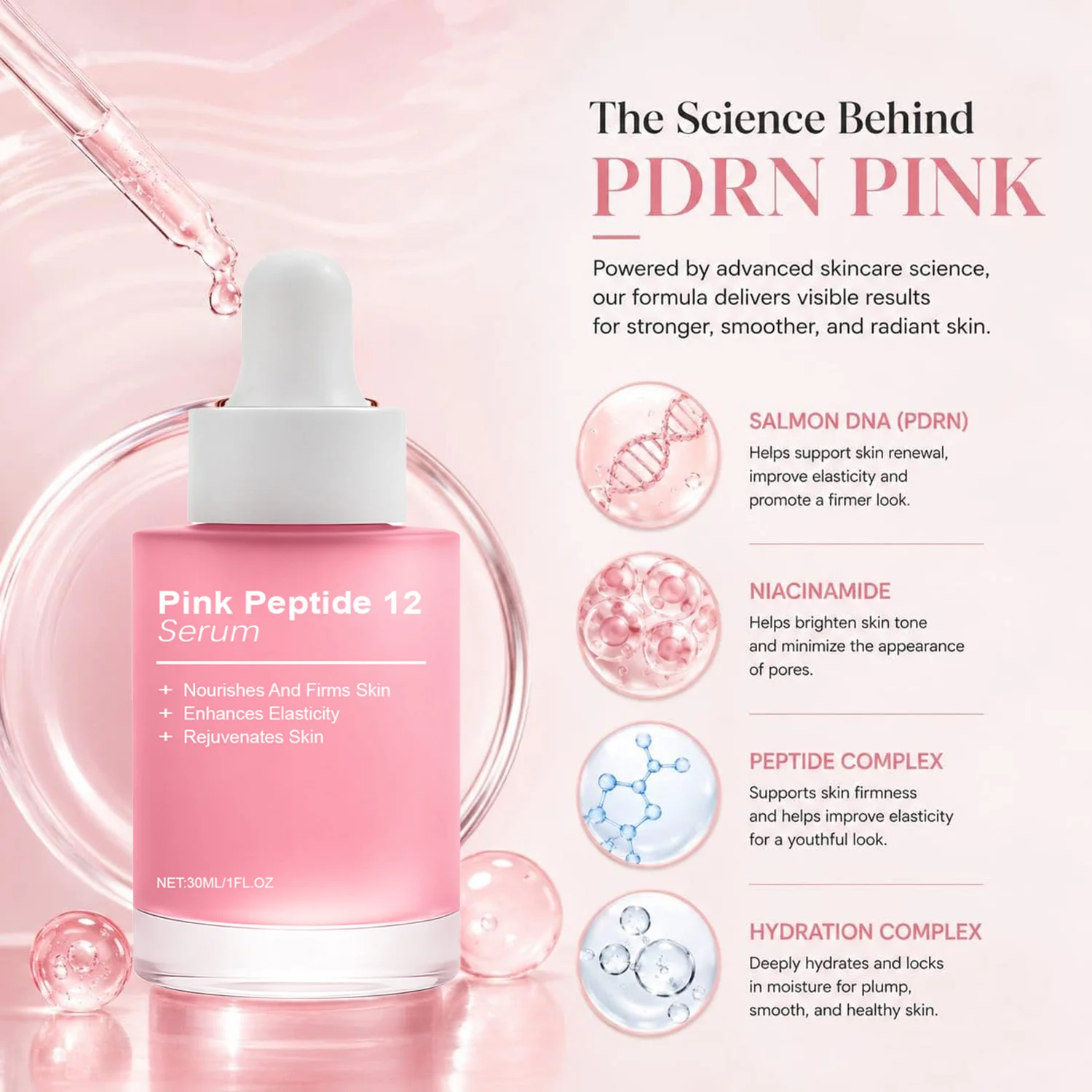 Lachs-Kollagen-Gelee-Creme Peel-Off-Maske PDRN DNA Über-Nacht-Gesichtsmaske zur Elastizitätssteigerung und Hautverfeinerung Koreanische Hautpflege – Detail 4