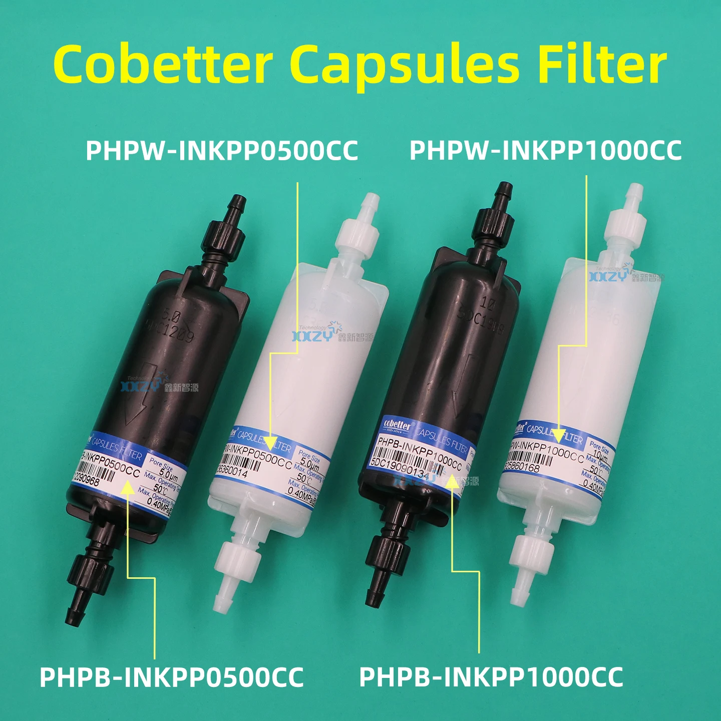 Original Cobetter Capsules Filter for Flora Docan Konica Allwin UV Machine 5UM 10U 20 Microns Capsule Long Ink Filter