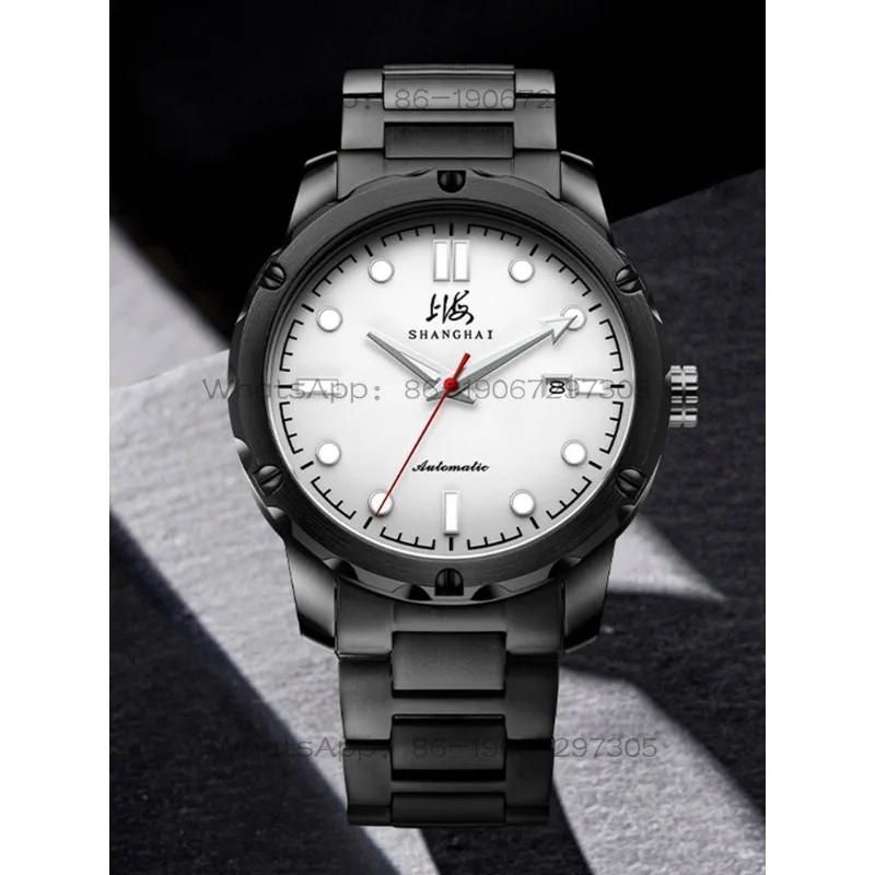 Time Island Watch 1 Store Shanghai Watch Men's Large Dial Fully Automatic Mechanical Watch Cool Fashion Trend