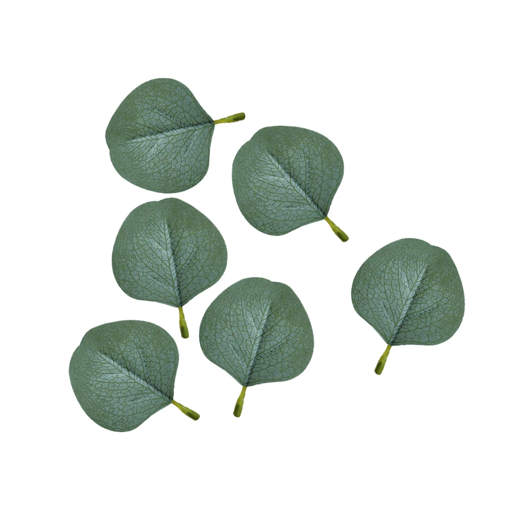 

Artificial Eucalyptus Leaves Realistic Home Decor For Party Wedding Halloween Greenery Foliage Indoor Outdoor Simulation