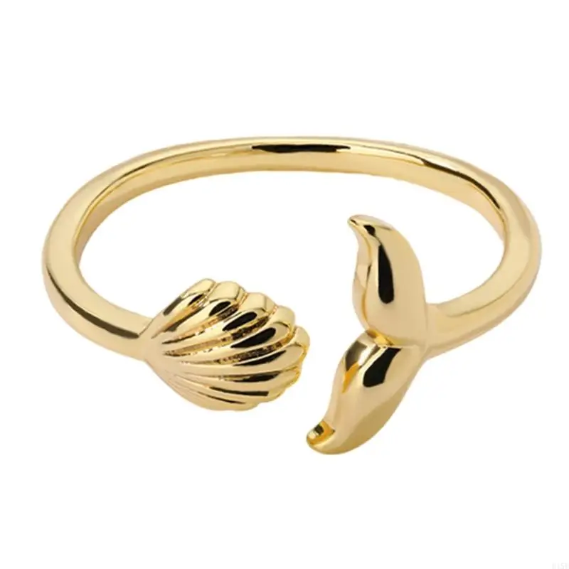 Anéis datação e15e anéis abertos anéis dedo ajustáveis ​​Tail cauda cauda cauda capa cobre, adequada para e