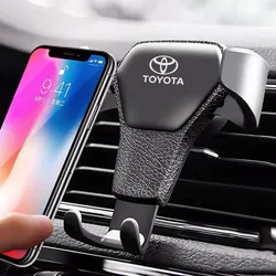 Car Air Vent Phone Holder Auto Clamp Support Stand Car Air Vent Phone Holder For Toyota Corolla Rav4 Auris CHR avensis accessori