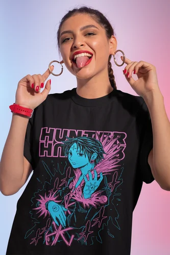 Imagen 2 del producto Camiseta Chrollo Ryodan Hunter X Hunter Killua Gon Hisoka Anime HXH Zoldyck camisa