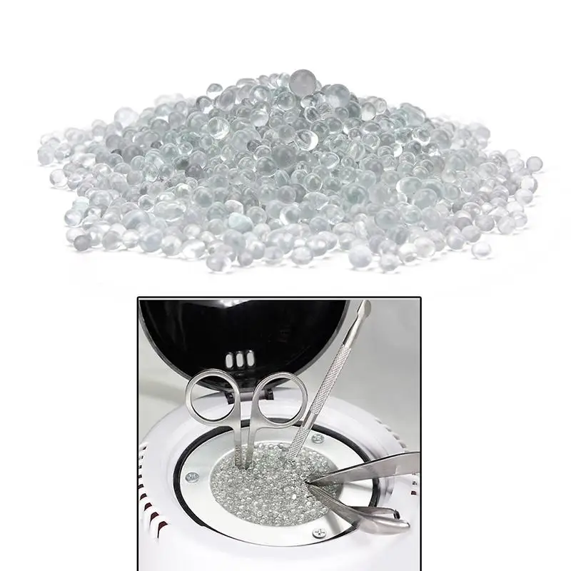 120g High Efficiency Quartz Sand Disinfection Beads 1 Set Heat Resistant Sterilizing Accessory for Salon Piercing Tool Use