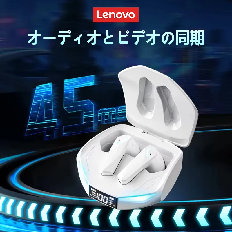 Lenovo XT53 Gaming Wireless Earphones Bluetooth Low Latecny HD Call Bluetooth Headphones Long Battery Life Display Earbud Choice