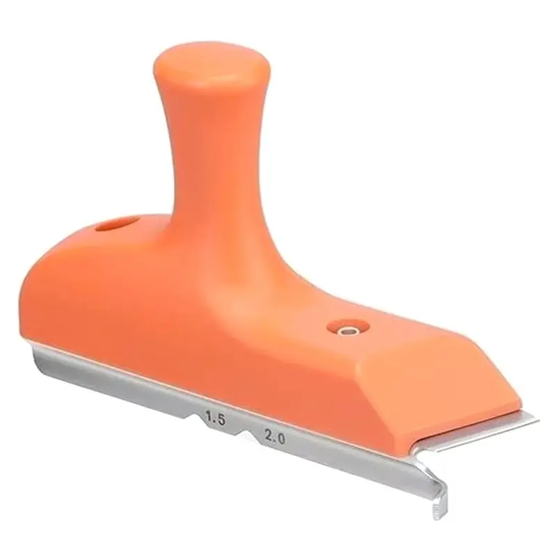 

ABFA Universal Right Angle/Arc Trimming Tool Woodworking Edge Deburring Scraper Wood Board Mini Chamferer Tools