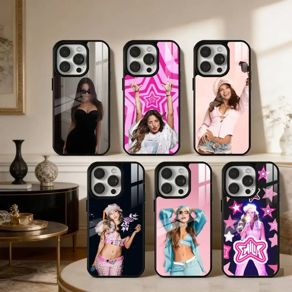 

Singer E-Emilia M-Mernes Phone Case For iPhone 17,16,15,14,13,Pro,Max,Plus,Magnetic For Magsafe Wireless Charging