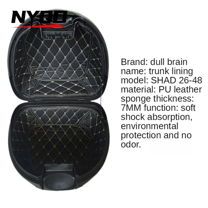 Back seat bag motorcycle bag compressible portable inner pad SHAD SH48 SH33 SH26 SH29 SH45 SH40 SH39 sandbag lining