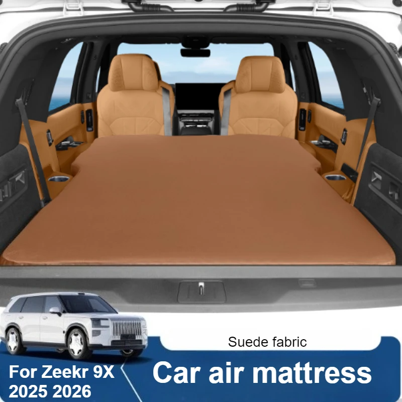 

For Zeekr 9X 2025 2026 Inflatable Car Mattress Car Sleeping Pad Trunk Sleep Mat Interior Modification Accessories