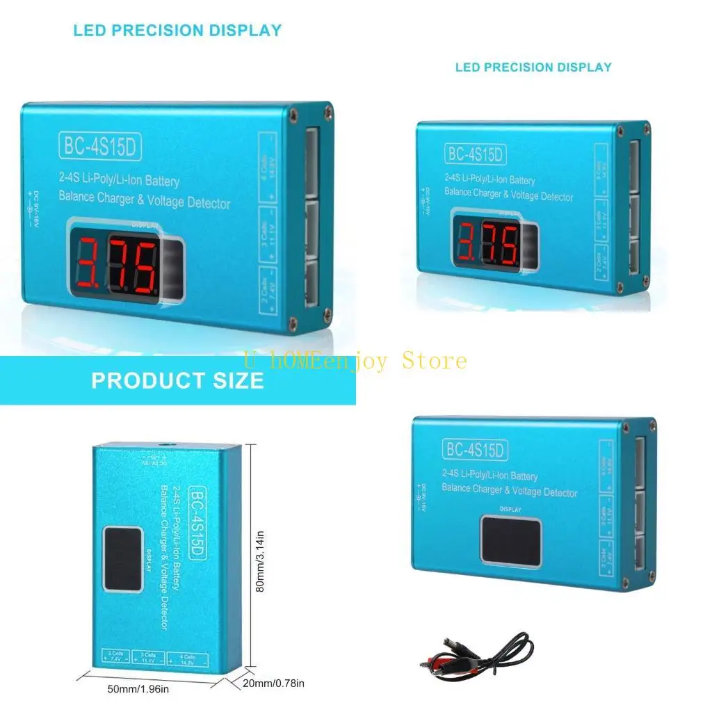 B0KF BC-4S15D 2-4S Efficient Battery With Integrated Voltages Detections