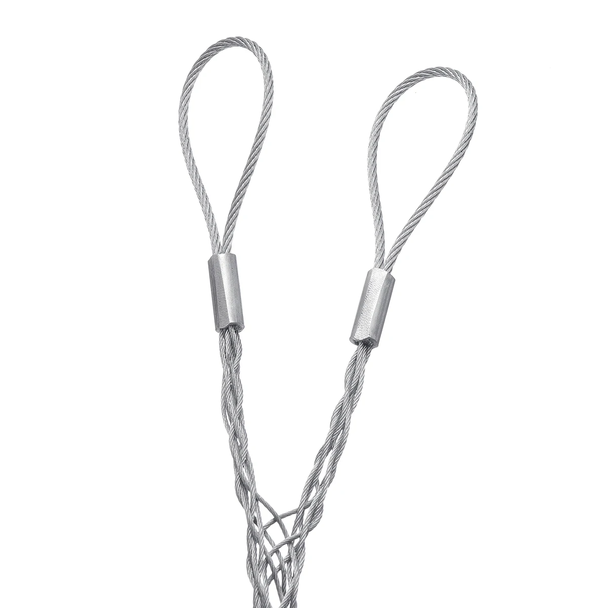 

4-50mm Galvanizing Metal Cable Socks Antislip Pipe Conduit Cable Puller For Telstra NBN Tools Wire Grips Pull Net Cover Accessor