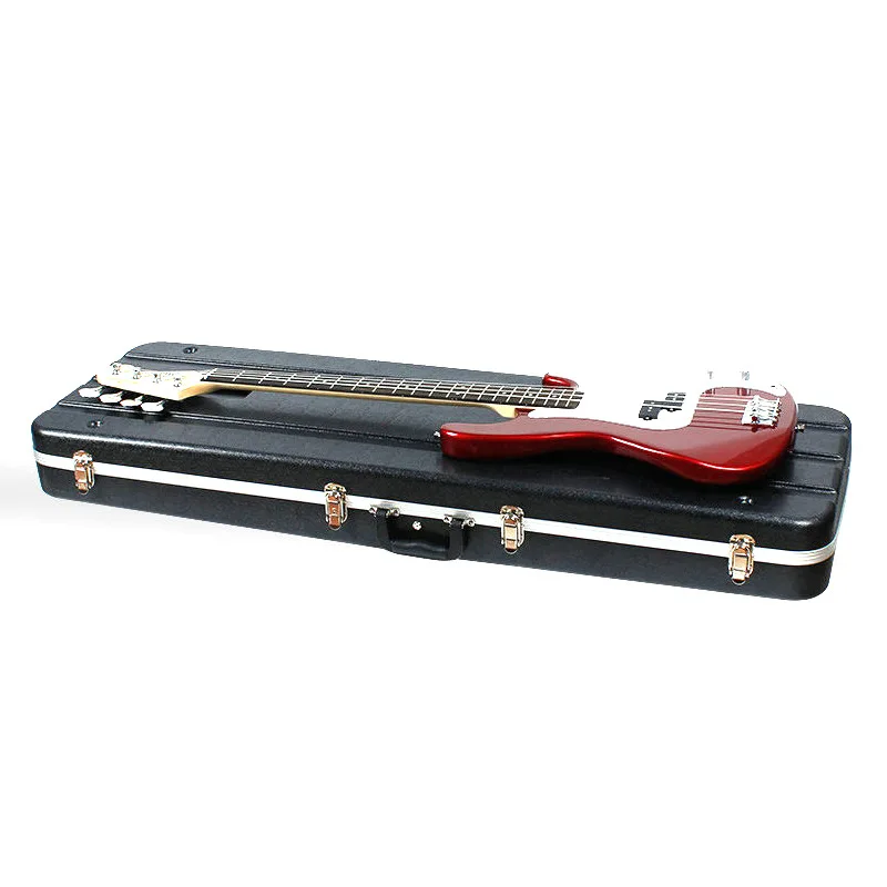 

Hooqu Custom Plastic Lightweight Portable Guitar Case ABS Electric Guitar Case Bass Case