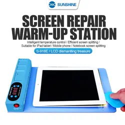 SUNSHINE LCD Screen Separator, Aquecimento Separation Pad, Ferramentas de Manutenção, Adequado para iPhone, IPad, S-918E