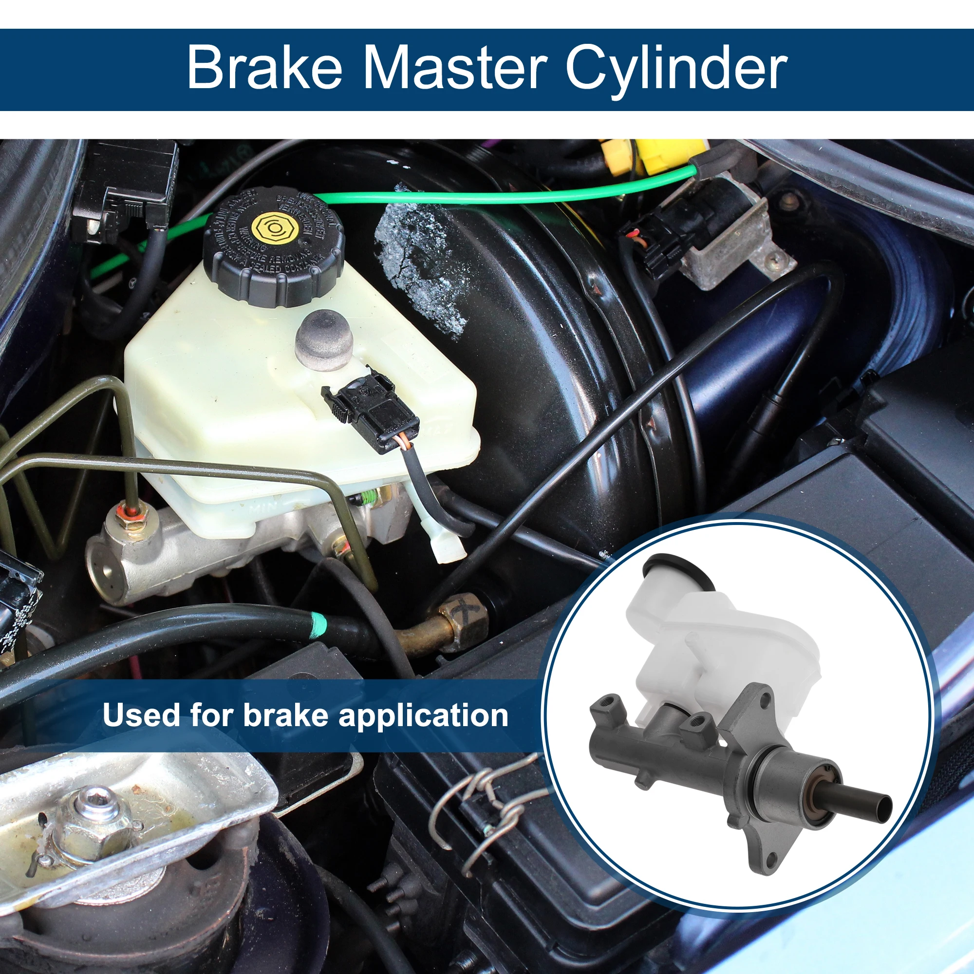 

Главный тормозной цилиндр UXCELL с резервуаром No 4720109230 для Toyota Hilux 2005-2016 гг.