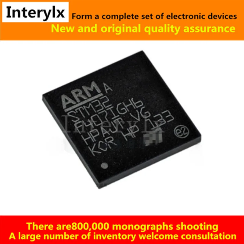 

2 шт./лот STM32F407IGH6 STM32F407IGH STM32F407IG STM32F407I STM32F407 32F407IGH6 IC MCU 32BIT 1MB FLASH 176UFBGA