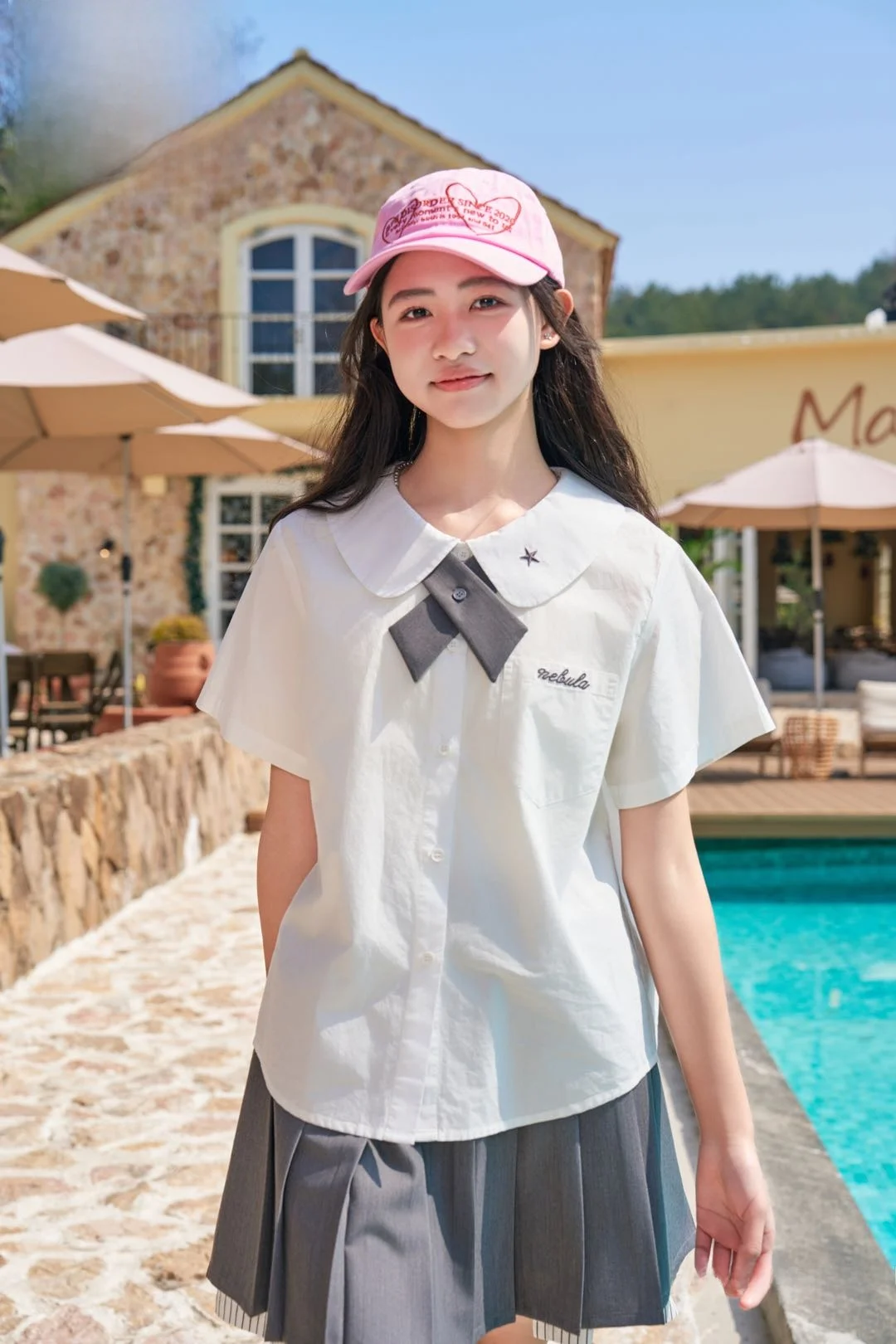 collection-Ete-2026-ensemble-coton-confortable-et-polyvalent-pour-filles-–-t-shirt-a-manches-courtes-tendance-et-adorable-pour-enfants