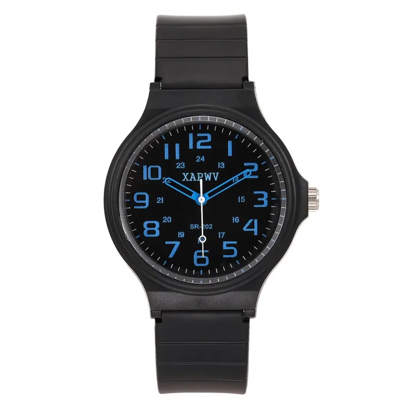 Creative Silicone Waterproof Watch Casual Men's Watch Middle School Student Children's Fashion Trend Quartz Watch