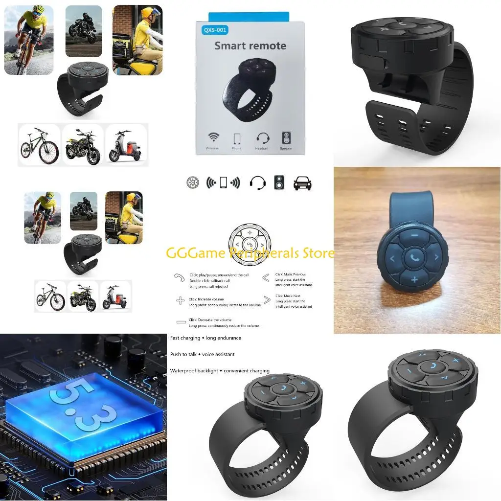 

U55B Pocket Remote Control Wireless Control Wireless Blue tooth Controller for Bike