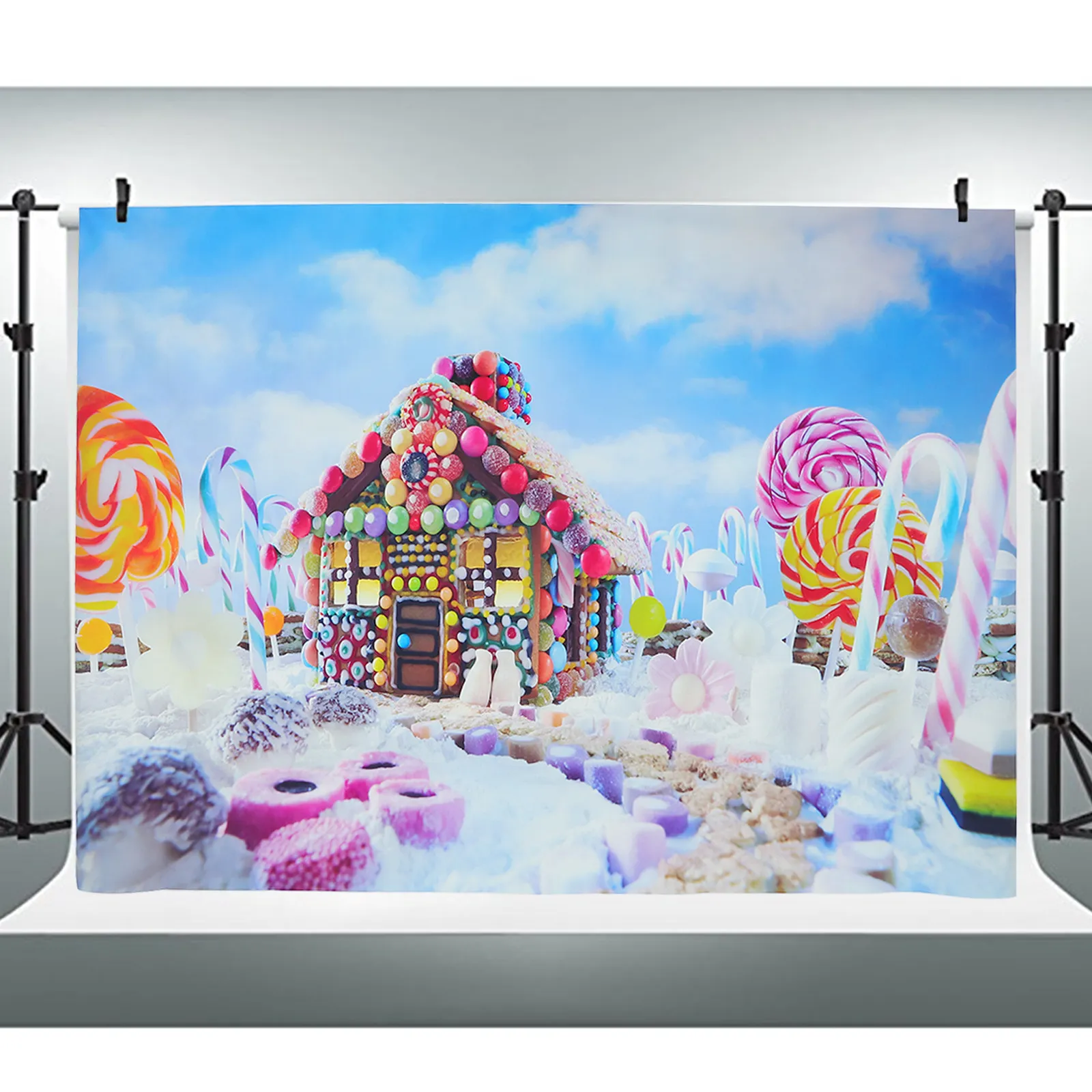 

Фон для фотосъемки C y House, виниловый, для детских фотосессий, реалистичный цветной декор для стен, прочный, устойчивый к выцветанию, для студийной фотографии